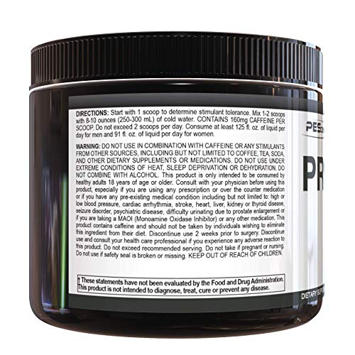 PEScience Prolific Pre Workout, Melon Berry Twist, 40 Scoops, Energy Supplement with Nitric Oxide